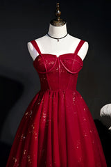 Party Dress For Over 65, Elegant Sleeveless Tulle Sequins Short Homecoming Dresses