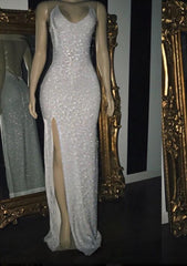 Long Sequin Evening Gowns Fashion 2023 Dress