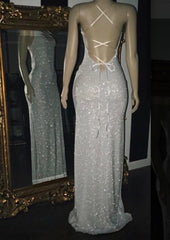 Prom Dress Unique, Long Sequin Evening Gowns Fashion 2024 Dress