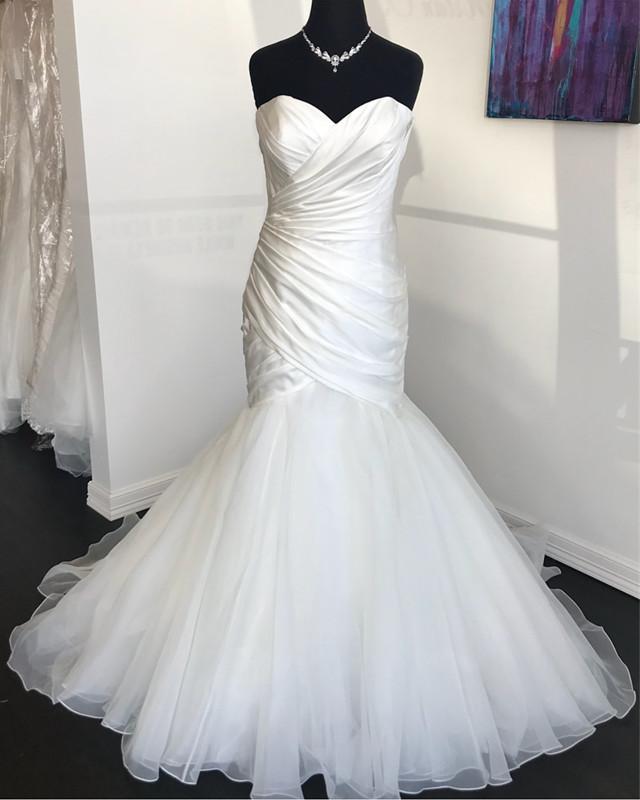 Wedding Dresses Ball Gown, 2024 Sexy Mermaid Organza With Satin Sweetheart Pleated Wedding Dresses