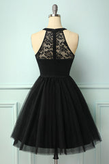 Prom Dresses Cheap, Black Short Party Dress