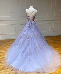 Formal Dress With Sleeve, Cute Round Neck Tulle Short Prom Dress, Tulle Homecoming Dress