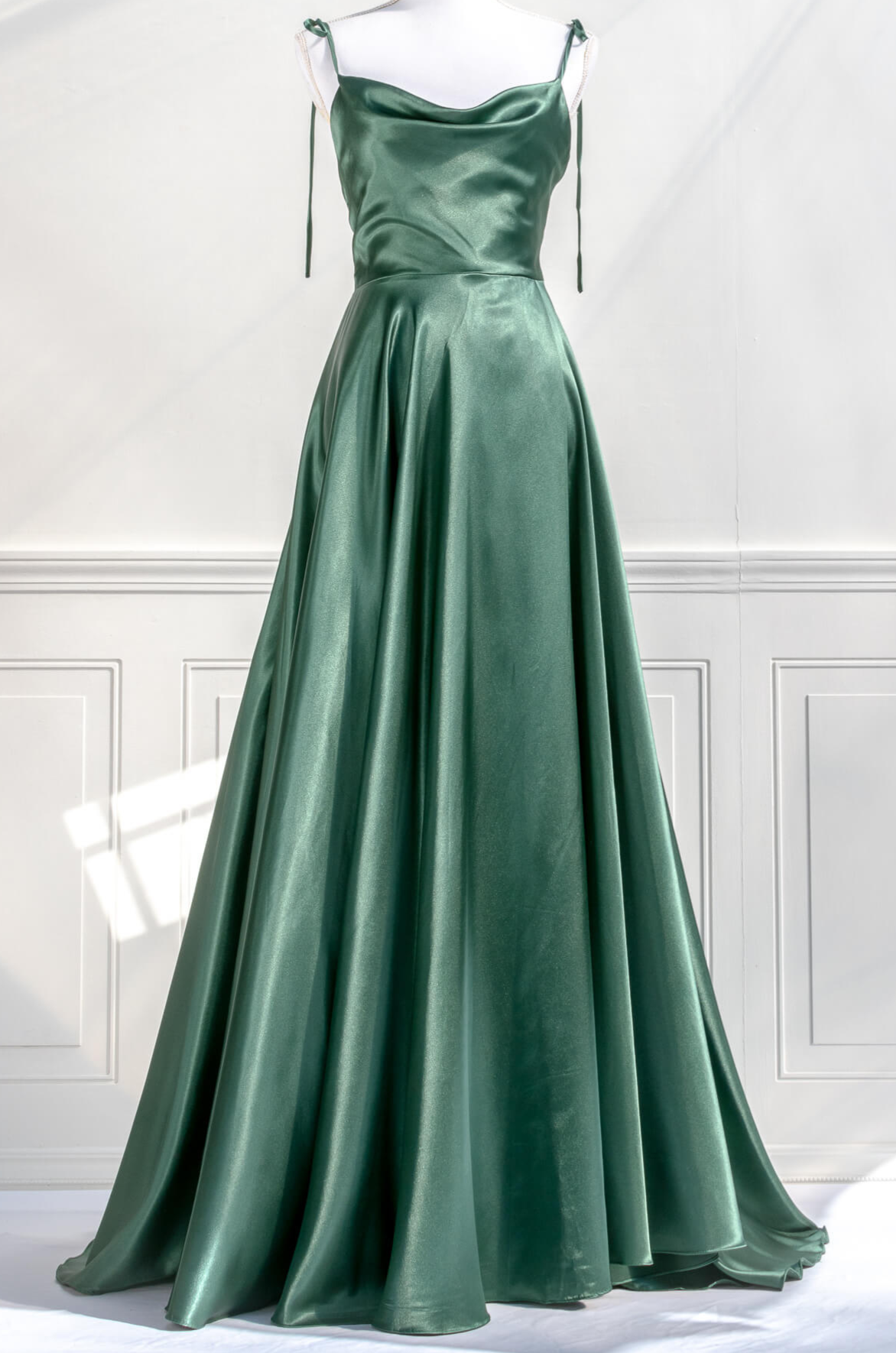 Prom Dresses Curvy, Aphrodite Dress - Emerald Green