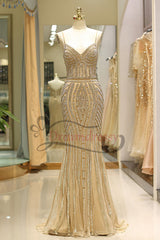 Prom Dress Outfit, Mermaid Spaghetti Strap Black Beading Long Prom Dress