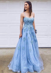 Prom Dresses Under 201, A-line Bateau Court Train Lace Prom Dress With Appliqued