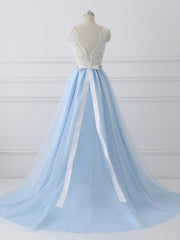 Wedding Dresses Online Shopping, Elegant V Neck Lace Sleeveless Floor Length With Beading Wedding Dresses