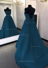 Evening Dress Styles, Ball Gown Scoop Neck Long/Floor-Length Tulle Prom Dress
