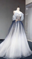 Prom Dress Ball Gown, Ombre Prom Dresses, Ombre Prom Dresses