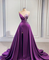 Prom Dress Store Near Me, Long Prom Dresses, With Slit