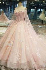 Wedding Dress Sales, Senior Prom Dress, Wedding Dress, With Lace Applique