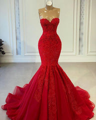 Prom Dress With Pockets, Prom Dresses, Lace Prom Dresses, Red Prom Dresses, Evening Dresses