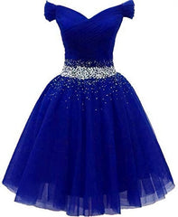 Prom Dress Trends 2030, Short Dress, For Juniors Off The Shoulder Homecoming Dress, Custom Made