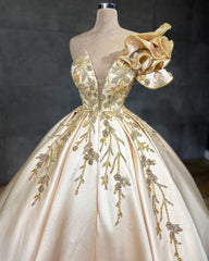 Wedding Dress Under 104, Classy Long A-Line Sweetheart Crystal Satin Ruffles Wedding Dress