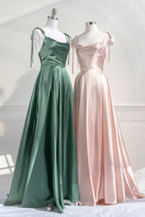 Prom Dresses Open Backs, Aphrodite Dress - Emerald Green