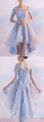 Bridesmaid Dress Shopping, Light Blue A Line Princess Homecoming Dresses