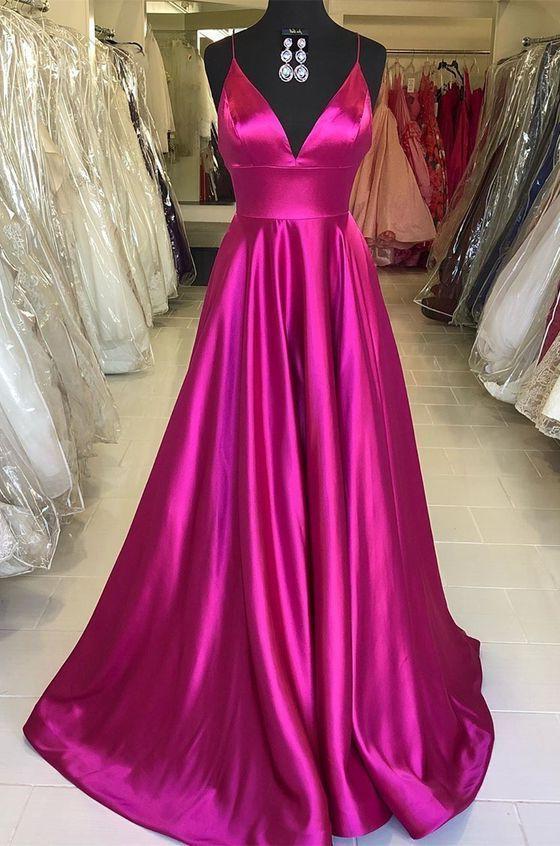 Prom Dresses 2044 Black Girl, Rose Red Prom Dress, Evening Dress, Formal Occasion Party Dress