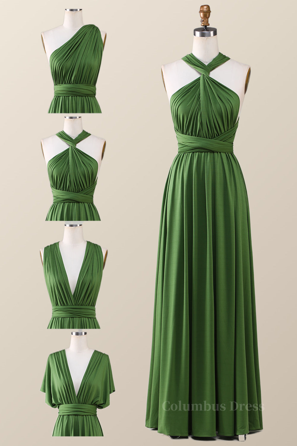 Formal Dresses Outfit Ideas, Olivia Converttible Long Bridesmaid Dress