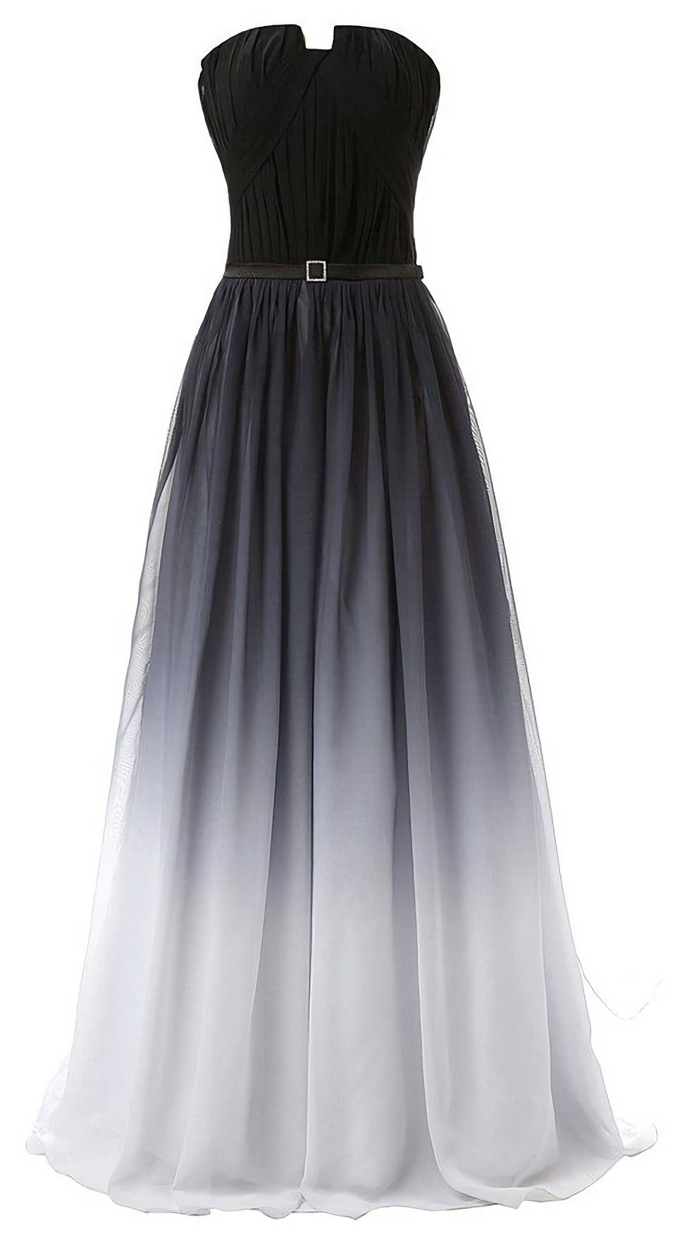 Prom Dress Uk, Hot Sales Navy Blue Ombre Gradient Chiffon Long Black Belt Ombre Black Gradient Custom Made Women Prom Dresses