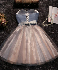 Formal Dresses For Winter Wedding, Cute A Line Sweetheart Neck Short Prom Dress, Homecoming Dresses