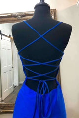 Prom Dress Ideas, Sexy Tight Royal Blue Short Homecoming Dresses