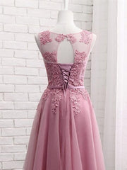 Party Dress Over 60, Short Pink Lace Prom Dresses, Short Pink Lace Graduation Homecoming Dresses
