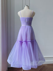 Prom Dress Places, Simple purple short prom dress, purple homecoming dress