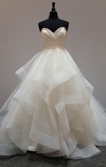 Wedding Dresses Bridesmaid, Simple Sweetheart Neck Tulle Long Wedding Dress,Corset Back Bridal Gown