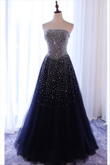 Prom Dress 2028, Sparkle Sequins A-line Party Dress , Handmade Formal Gowns
