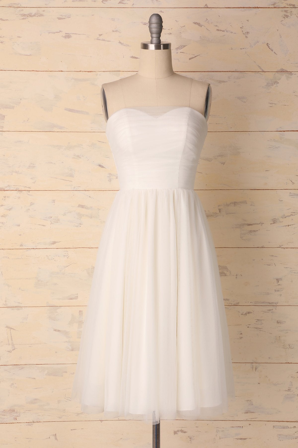 Prom Dresses Fitting, White Sweetheart Dress