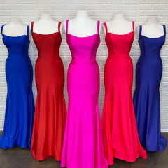 Formal Dress Online, Simply Mermaid Red Long Formal Dress
